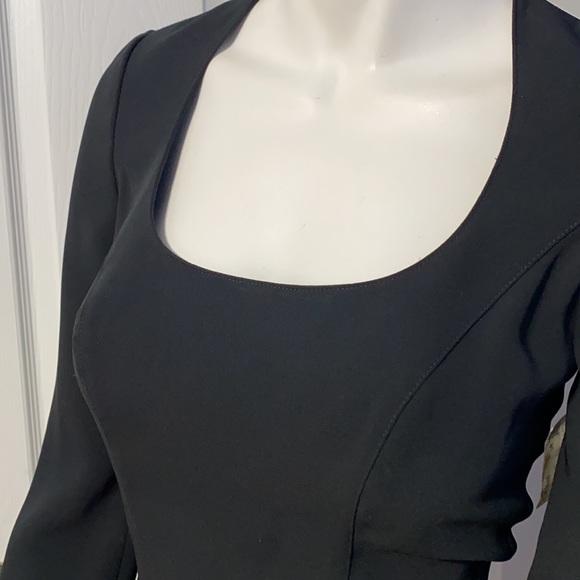 NWOT Thierry Mugler Sport Black Dress - Picture 2 of 8
